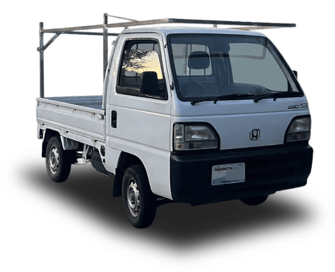 1997 Honda Acty kei truck with Washington plates